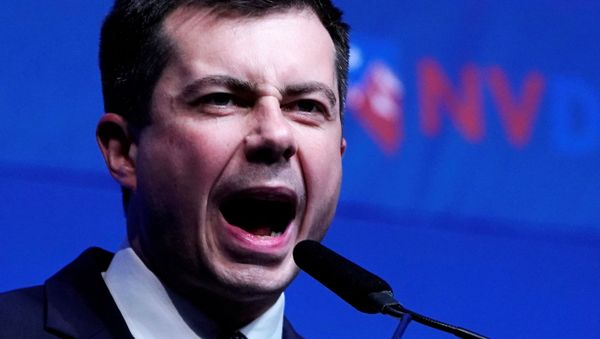Democratic U.S. presidential candidate Pete Buttigieg appears on stage at a First in the West Event at the Bellagio Hotel in Las Vegas, Nevada, U.S., November 17, 2019 - Sputnik International