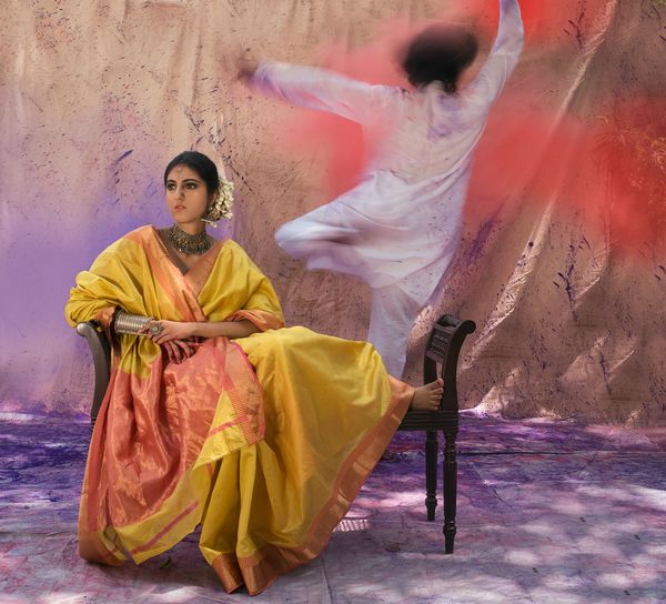Hugely Inspiring But Worth the Test: Awarded Designer Recreates Raja Ravi Varma’s Artwork on Sari Hugely Inspiring But Worth the Test: Awarded Designer Recreates Raja Ravi Varma’s Artwork on Sari - Sputnik International
