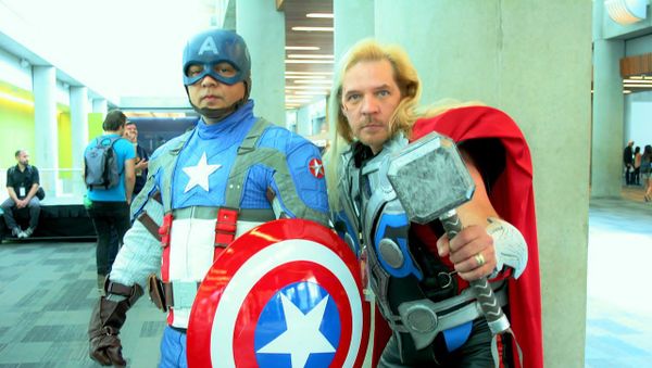 Captain america & thor cosplay - Sputnik International