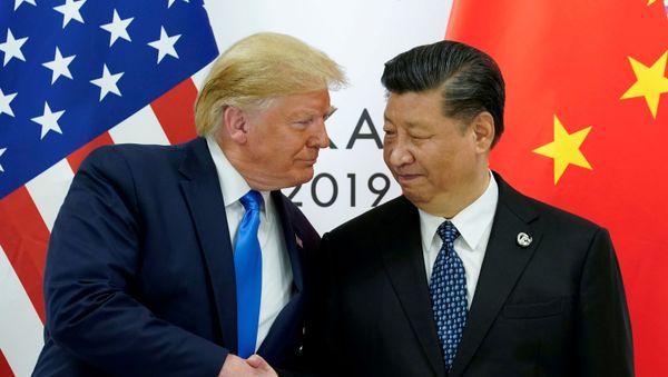 U.S. President Donald Trump meets with China's President Xi Jinping at the start of their bilateral meeting at the G20 leaders summit in Osaka, Japan, June 29, 2019 U.S. President Donald Trump meets with China's President Xi Jinping at the start of their bilateral meeting at the G20 leaders summit in Osaka, Japan, June 29, 2019 - Sputnik International