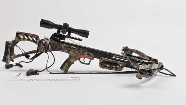 The crossbow used to kill Sana Mohammed - Sputnik International