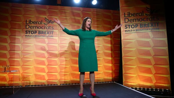 Britain's Liberal Democrat leader Jo Swinson speaks at the launch of the party manifesto in London, Britain, November 20, 2019. - Sputnik International