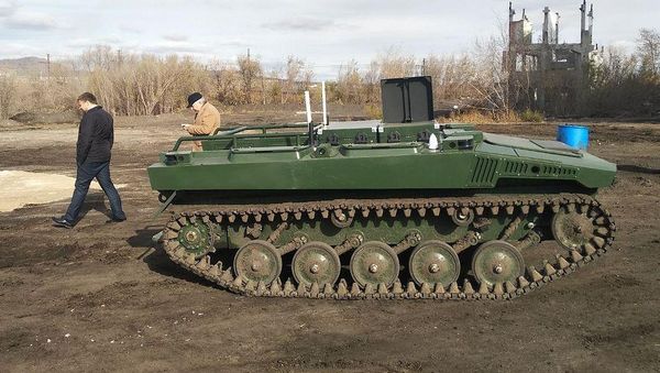 Experimental combat platform Marker - Sputnik International