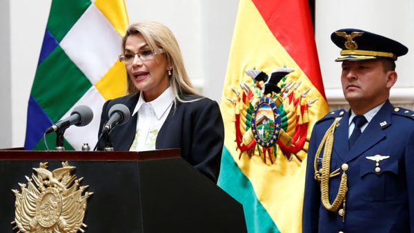 Bolivia's interim President Jeanine Anez - Sputnik International
