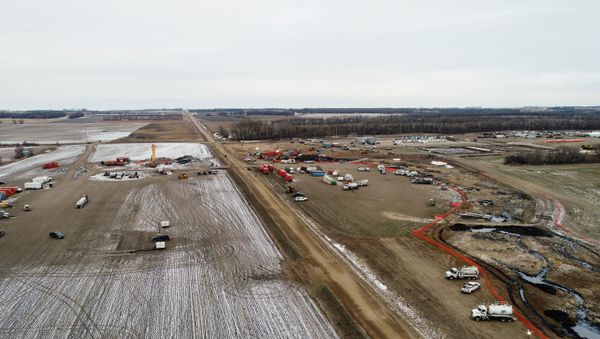 Keystone pipeline in Walsh County, North Dakota - Sputnik International