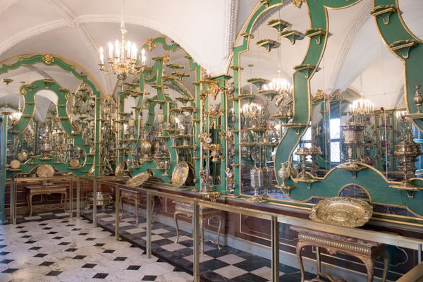 Before the Heist: Interiors, Showpieces and Renowned Visitors to Dresden's Green Vault Museum Before the Heist: Interiors, Showpieces and Renowned Visitors to Dresden's Green Vault Museum - Sputnik International