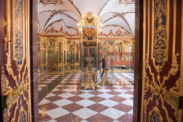 Before the Heist: Interiors, Showpieces and Renowned Visitors to Dresden's Green Vault Museum Before the Heist: Interiors, Showpieces and Renowned Visitors to Dresden's Green Vault Museum - Sputnik International