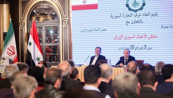 The information Unit at OmranDirasat  published a brief report entitled Official business visits between  Iran and  Syria 2019-18 - Sputnik International