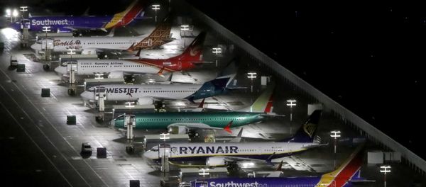 Boeing 737 Max airplanes at Boeing Field in Seattle, Washington Boeing 737 Max airplanes at Boeing Field in Seattle, Washington - Sputnik International