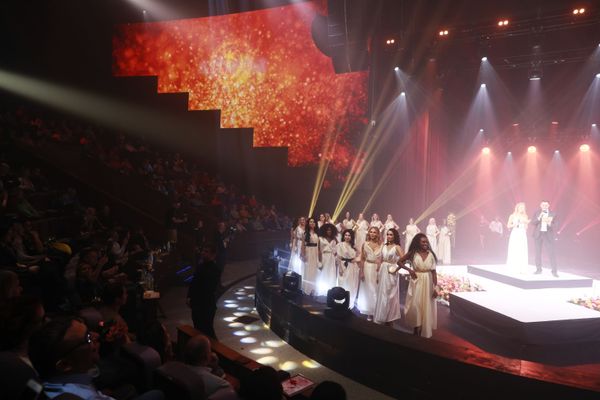 Participants in the finals of the 'Miss Fashion 2019 - Goddess of the Universe' competition in Moscow - Sputnik International