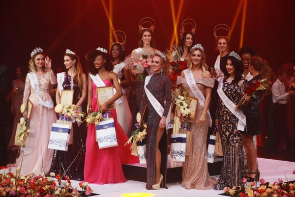 During the awards ceremony of the 'Miss Fashion 2019 - Goddess of the Universe' international competition in Moscow - Sputnik International