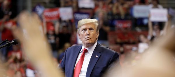 US President Donald Trump holds a campaign rally in Sunrise, Florida, U.S., November 26, 2019. - Sputnik International