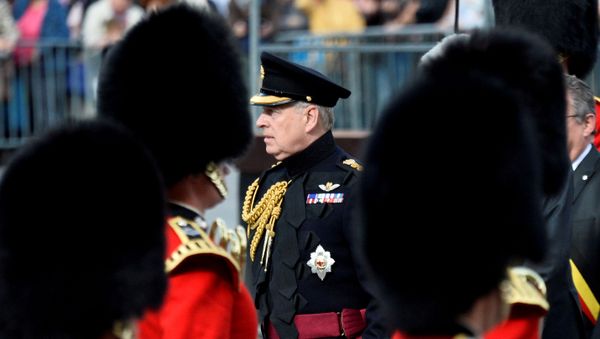 Britain's Prince Andrew attends ceremonies marking the 75th anniversary of the liberation of Belgium from German occupation in Brugge, Belgium, 7 September 2019 Britain's Prince Andrew attends ceremonies marking the 75th anniversary of the liberation of Belgium from German occupation in Brugge, Belgium, 7 September 2019 - Sputnik International