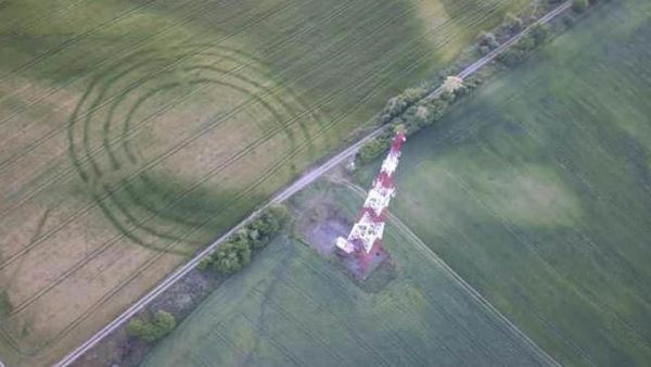 Aerial view of the cropmarks - Sputnik International