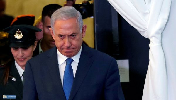 FILE PHOTO: Israeli Prime Minister Benjamin Netanyahu looks on as he arrives to review an honor guard with his Ethiopian counterpart Abiy Ahmed during their meeting in Jerusalem September 1, 2019.  - Sputnik International