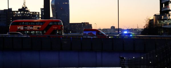 A police vehicle is seen at the site of an incident at London Bridge in London, Britain, November 29, 2019 - Sputnik International