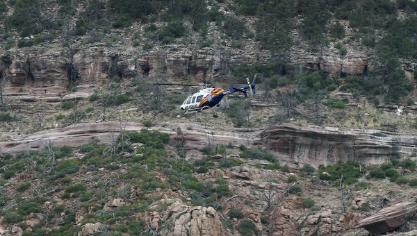 A helicopter near the East Verde River inside the Tonto National Forest - Sputnik International