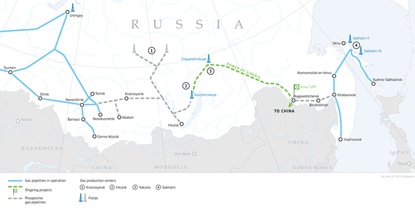 Five Ways in Which Russia and China Will Profit From Soon To-Be-Opened Power of Siberia Pipeline - Sputnik International