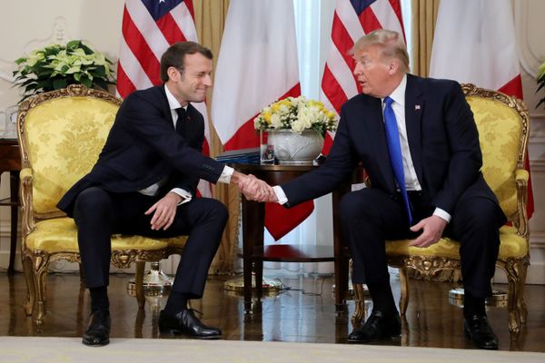 Johnson, Macron, Trudeau Caught on Hot Mic Seeming to Gossip About Trump at NATO Reception Johnson, Macron, Trudeau Caught on Hot Mic Seeming to Gossip About Trump at NATO Reception - Sputnik International