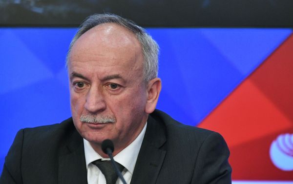 Vice President of the Russian Academy of Sciences Yuri Balega during a press conference at Rossiya Segodnya news agency Vice President of the Russian Academy of Sciences Yuri Balega during a press conference at Rossiya Segodnya news agency - Sputnik International