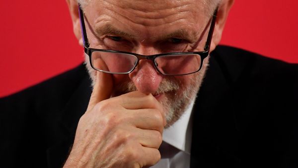 Britain's opposition Labour Party leader Jeremy Corbyn looks on during a general election campaign event in London, Britain November 27, 2019 - Sputnik International