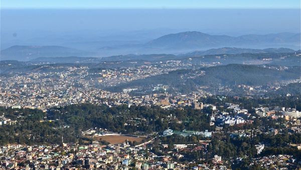 Aerial view of Shillong Meghalaya India - Sputnik International