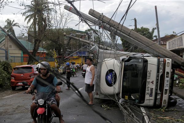 Residents are seen after Typhoon Kammuri hit Camalig town, Philippines, December 3, 2019. Residents are seen after Typhoon Kammuri hit Camalig town, Philippines, December 3, 2019. - Sputnik International