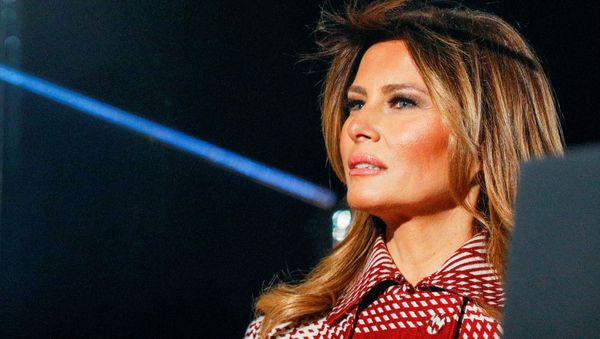U.S. first lady Melania Trump attends the National Park Service's 97th annual National Christmas Tree Lighting Ceremony on the Ellipse near the White House in Washington, U.S. December 5, 2019 - Sputnik International