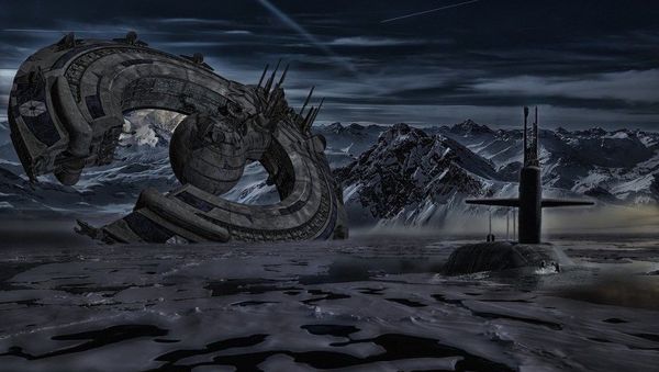 Space ship Antarctica - Sputnik International