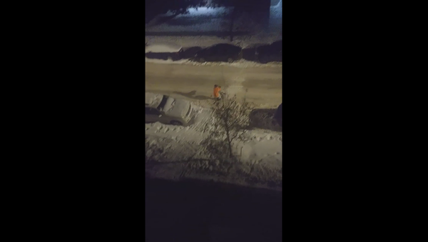 Colorado Skier Uses Motorized Device to Make Nighttime Jump - Sputnik International