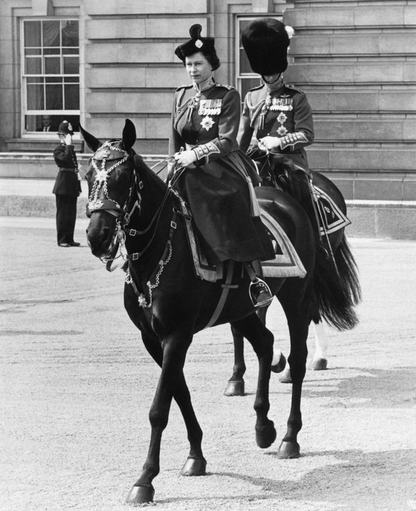 Britain's Queen Elizabeth II and Prince Philip, The Duke of Edinburgh ride back to Buckingham Palace after The Queen's Birthday Parade, Trooping the Colour at Horse Guards Parade in London on June 14, 1969 Britain's Queen Elizabeth II and Prince Philip, The Duke of Edinburgh ride back to Buckingham Palace after The Queen's Birthday Parade, Trooping the Colour at Horse Guards Parade in London on June 14, 1969 - Sputnik International