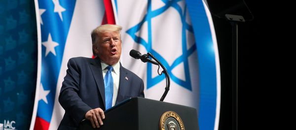 U.S. President Donald Trump delivers remarks at the Israeli American Council National Summit in Hollywood, Florida - Sputnik International