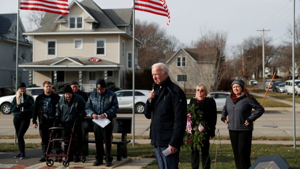 Democratic 2020 U.S. presidential candidate and former U.S. Vice President Joe Biden - Sputnik International