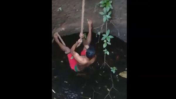 Dangerous Snake catching in The Well - Sputnik International