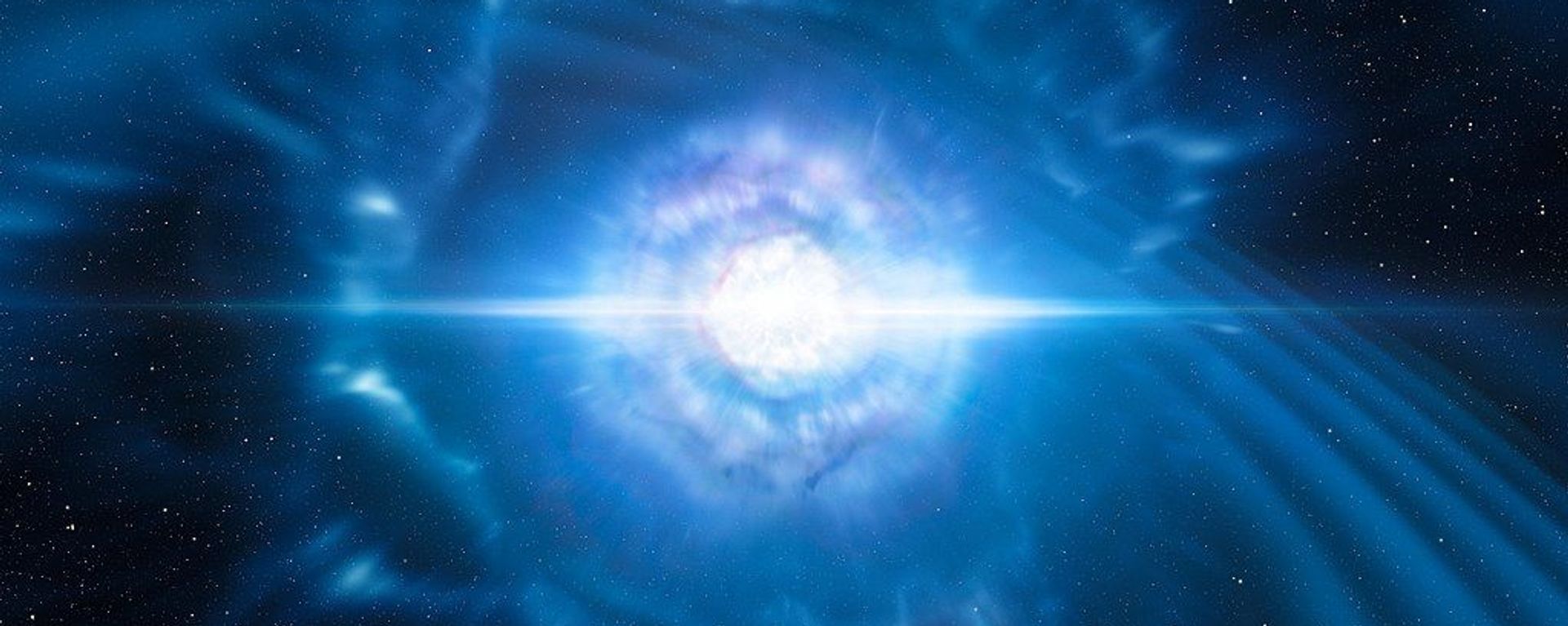 Artist’s impression of merging neutron stars Artist’s impression of merging neutron stars - Sputnik International, 1920, 13.11.2020