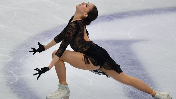 Russia's Alina Zagitova performs her ladies short programme at the Grand Prix of Figure Skating Final, in Turin, Italy - Sputnik International