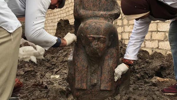 A rare pink statue of Ancient Egypt’s King Ramses II  - Sputnik International