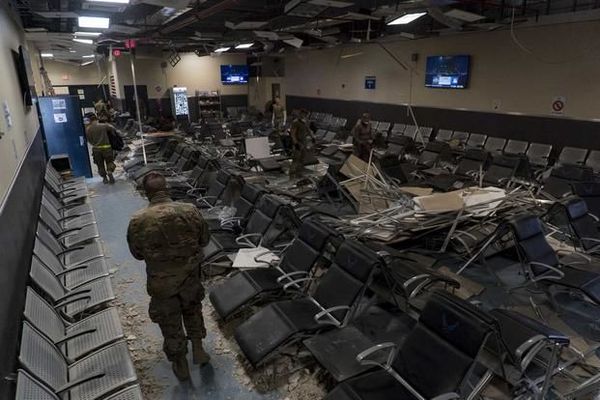 Photos Released Inside US Bagram Air Base’s Passenger Terminal Attacked by Taliban Photos Released Inside US Bagram Air Base’s Passenger Terminal Attacked by Taliban - Sputnik International