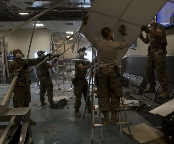 Photos Released Inside US Bagram Air Base’s Passenger Terminal Attacked by Taliban Photos Released Inside US Bagram Air Base’s Passenger Terminal Attacked by Taliban - Sputnik International