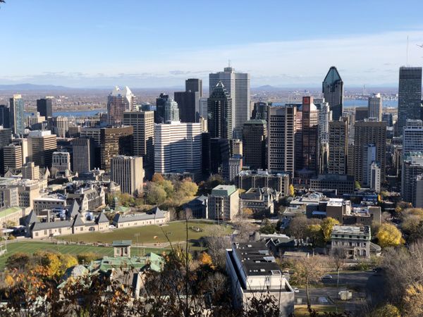 General view of Downtown Montreal, Quebec, taken on 4 November 2018 from Mount Royal, which overlooks the city. General view of Downtown Montreal, Quebec, taken on 4 November 2018 from Mount Royal, which overlooks the city. - Sputnik International
