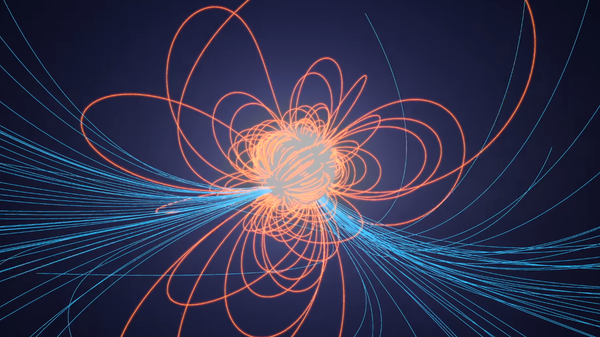 First-ever map of a pulsar, captured by NASA's NICER X-ray telescope. - Sputnik International