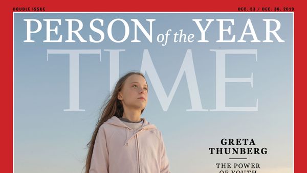 The Time person of the Year December 23/December 30, 2019 cover with Greta Thunberg - Sputnik International