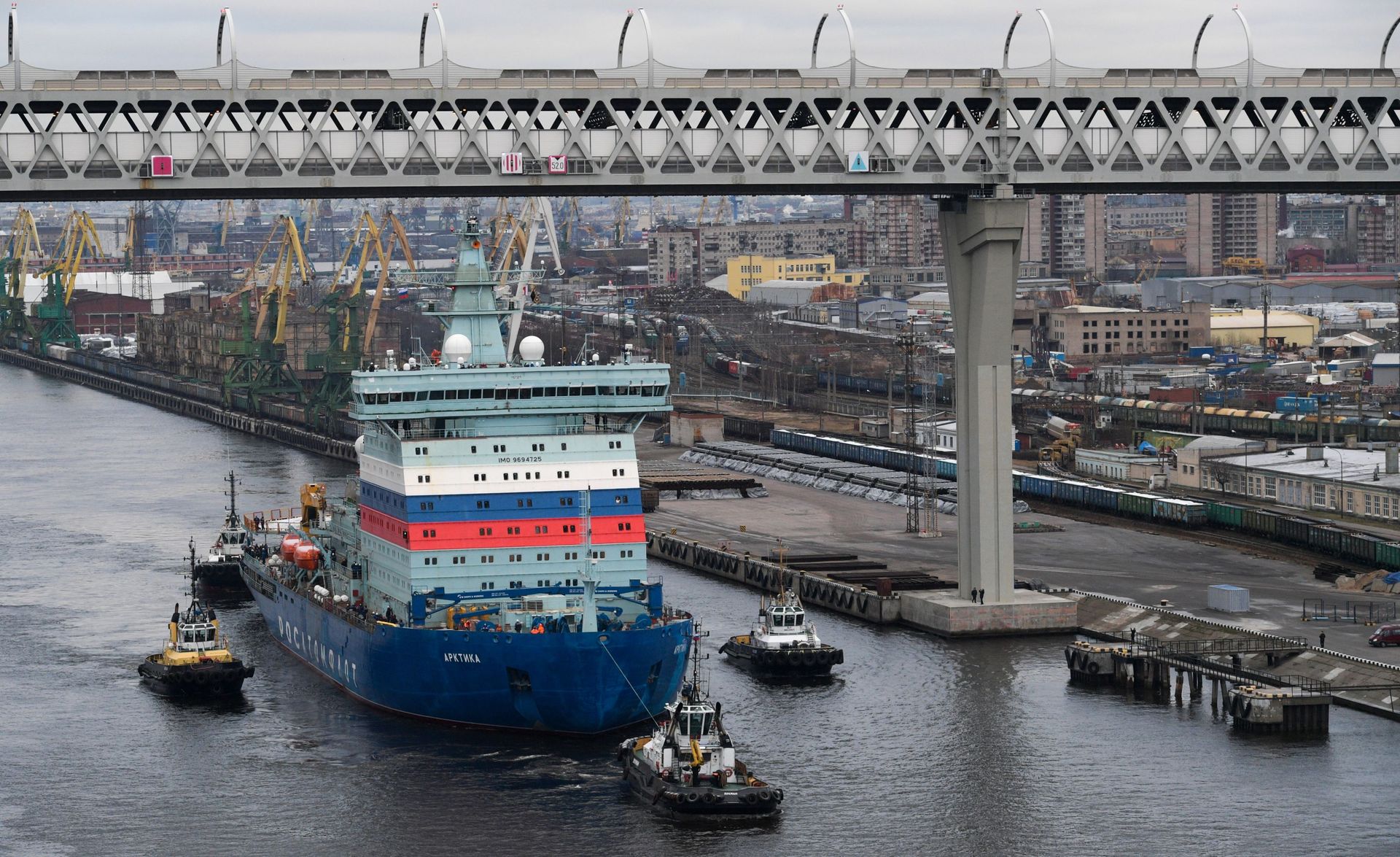 Russia Arktika Nuclear-Powered Icebreaker - Sputnik International, 1920, 03.12.2023