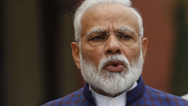 Indian Prime Minister Narendra Modi, addresses the media on the opening day of the winter session of the Parliament in New Delhi, India, Monday, Nov.18, 2019 - Sputnik International