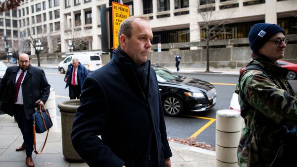 Rick Gates, former campaign aide to U.S. President Donald Trump, arrives for his sentencing at district court in Washington, DC, U.S. - Sputnik International