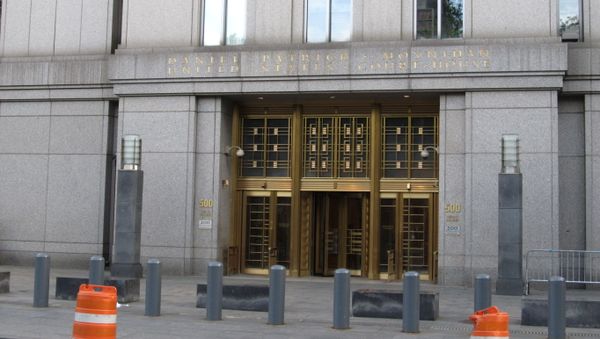 The Daniel Patrick Moynihan United States Courthouse is a courthouse in Manhattan. At 500 Pearl Street in Foley Square in the Civic Center neighborhood of lower Manhattan in New York City, it houses the United States District Court for the Southern District of New York, and is the temporary home of the United States Court of Appeals for the Second Circuit while its Thurgood Marshall United States Courthouse, located across the street, is renovated - Sputnik International