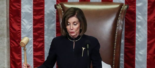 U.S. Speaker of the House Nancy Pelosi (D-CA) bangs the gavel to adjourn the House of Representatives after representatives voted in favor of two counts of impeachment against U.S. President Donald Trump in the House Chamber of the U.S. Capitol in Washington, U.S., December 18, 2019. U.S. Speaker of the House Nancy Pelosi (D-CA) bangs the gavel to adjourn the House of Representatives after representatives voted in favor of two counts of impeachment against U.S. President Donald Trump in the House Chamber of the U.S. Capitol in Washington, U.S., December 18, 2019. - Sputnik International