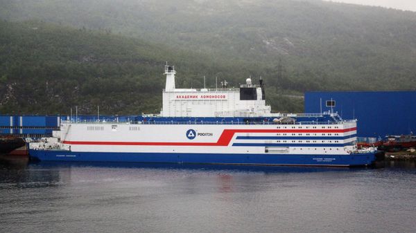Russia's Floating Nuclear Power Station Akademik Lomonosov  - Sputnik International