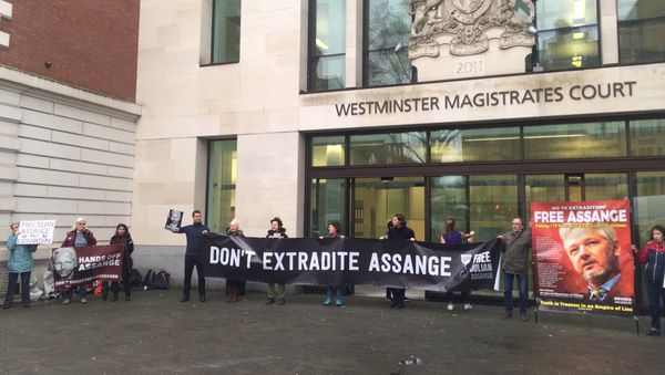 At Westminster Magistrates Court - Sputnik International