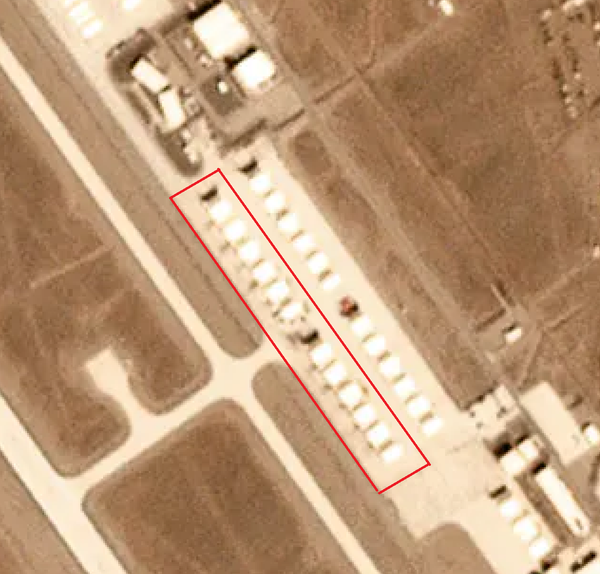 Satellite Photos of Secret US Air Base Captured 12 Mystery Vehicles Satellite Photos of Secret US Air Base Captured 12 Mystery Vehicles - Sputnik International
